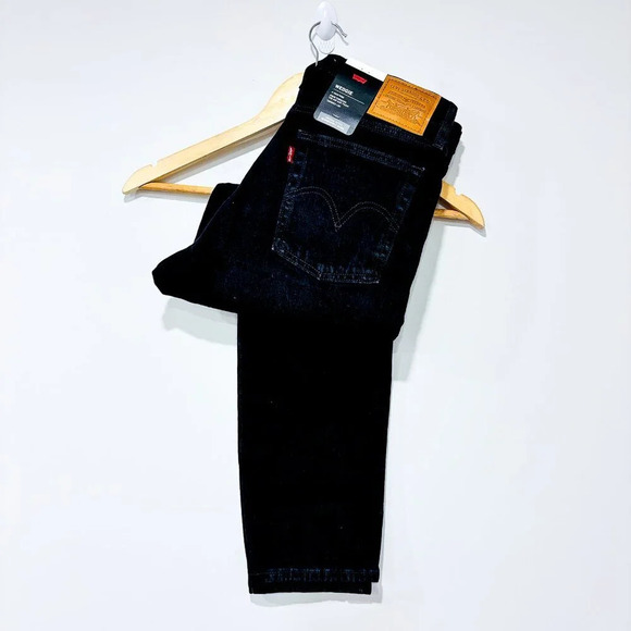 LEVI'S  Wedgie black tapered women's jeans - Picture 10 of 12